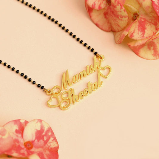 24k Indian Couple Tradition Gold Plated Mangalsutra