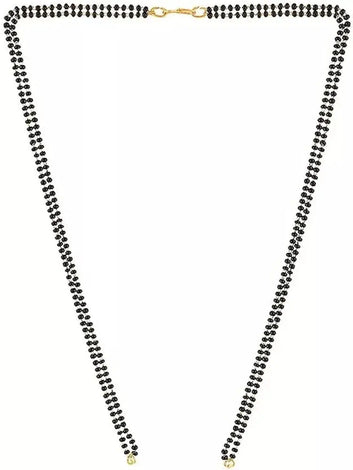 24k Gold Plated Couple Name Mangalsutra